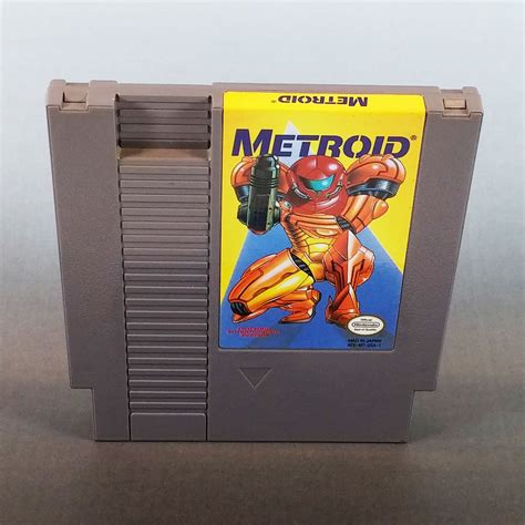 Nintendo Nes Metroid Cartridge