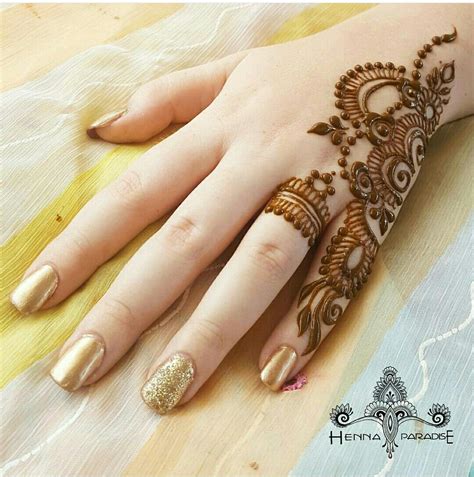 Pin By Himanshi Thareja On Nail Art Mehndi Designs For Fingers