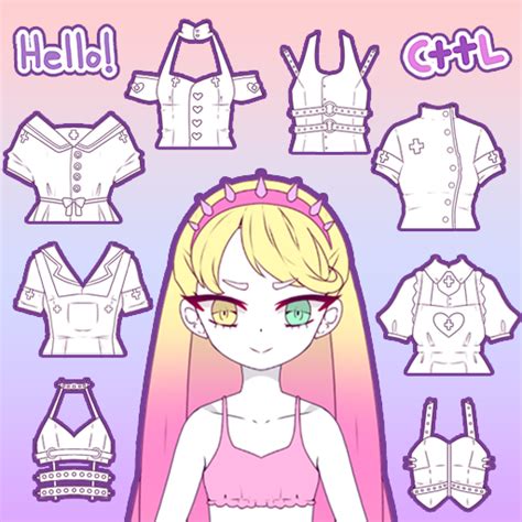 Download Roxie Girl Dress Up Girl Avatar Maker Game Qooapp Game Store