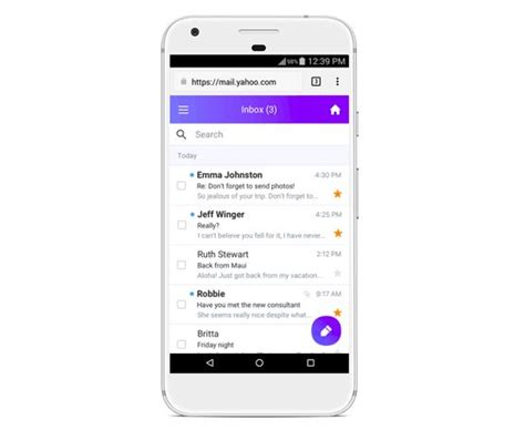 Yahoo Unveils New Yahoo Mail Mobile Web Interface And Android Go App