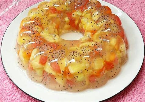 Hmmm dulu aku pernah buat carrot cake siy. Resep Puding buah 🍉🍈🍍 oleh Susan Mellyani | Resep | Resep, Makanan dan minuman, Puding