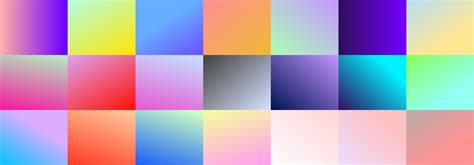 The gradient generator page will greet the user with two large color selection panels and a single red slider which will by default be set to fifteen. Attractive Gradients | OFFEO Online Video Maker