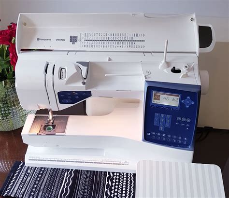 Continually checking the thickness it changes how much. Symaskin Husqvarna Viking SAPPHIRE™ 835 Quilt (420955593 ...