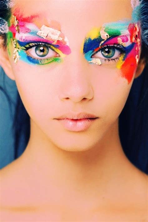 Colorful Makeup Socialbliss Crazy Makeup Makeup