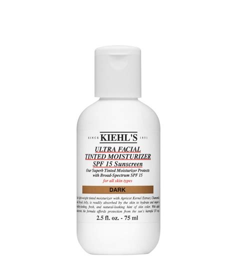 Enriched with avocado oil and shea butter, this special formulation helps to soften and soothe dry, cracked or parched skin. Kiehl's Ultra Facial Tinted Moisturizer SPF 15, 2.5 oz ...