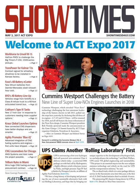 Showtimes ACT Expo 2017 - May 2 by Fetzer Group - Issuu