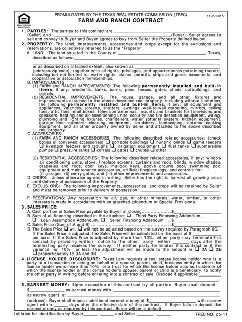 Texas Commercial Real Estate Contract Pdf Fill Out And Sign Online Dochub