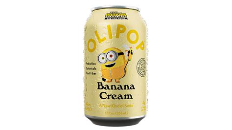 olipop limited edition banana cream flavor prepared foods