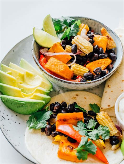 Vegetarian Mexican Sheet Pan Supper Live Eat Learn