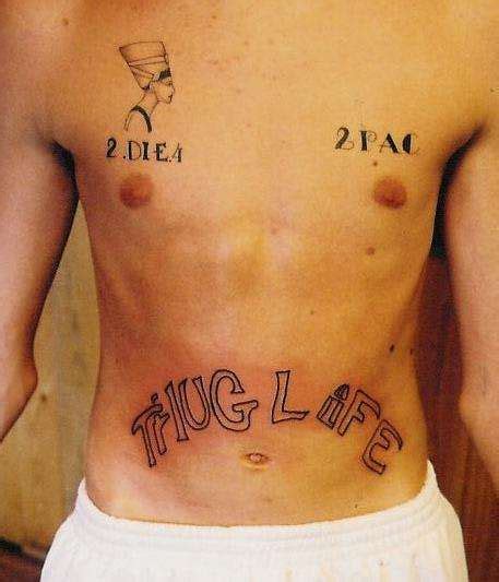 Sintético 147 Thug Life Tatuagem Bargloria