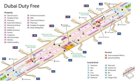 London Heathrow Airport Terminal 3 Map