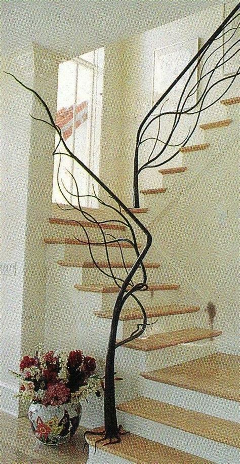 Whether or not you build one or pay someone, here's the building code on stair rails: Tree Branch Stair Railing | fun stuff | Pinterest