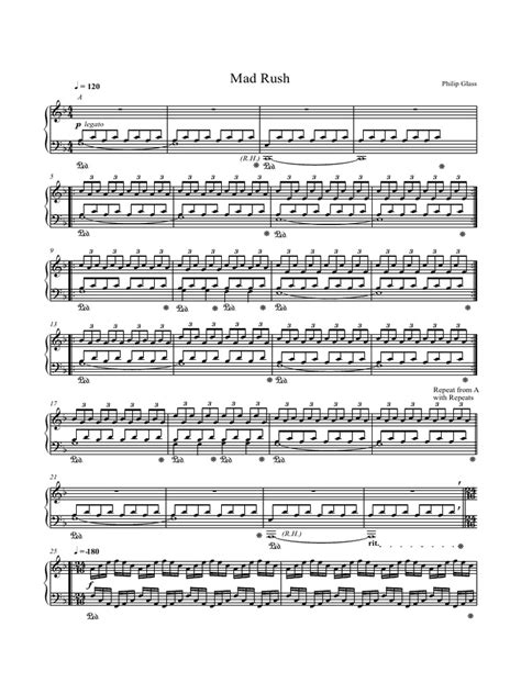 (spooky) don't forget to leave a like, subscribe, and share this video. 291392714 Philip Glass Mad Rush Sheet Music