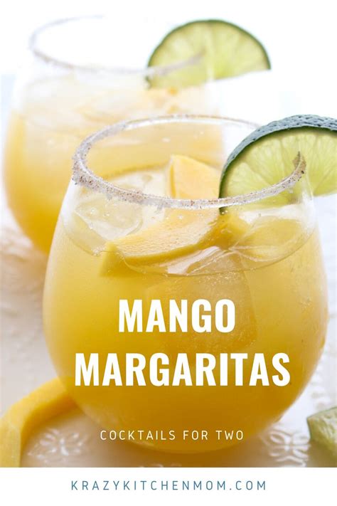 Simple Mango Margaritas Recipe Mango Margarita Fun Cocktails Best
