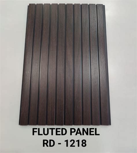 Rd 1218 Wpc Fluted Wall Panel For Residential 8 X 4 At Rs 850sq Ft