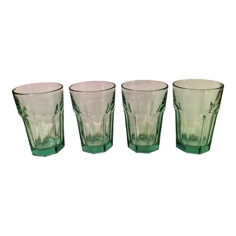 Maybe you would like to learn more about one of these? Mid-Century Modern Green Water or Cocktail Glasses- Set of ...