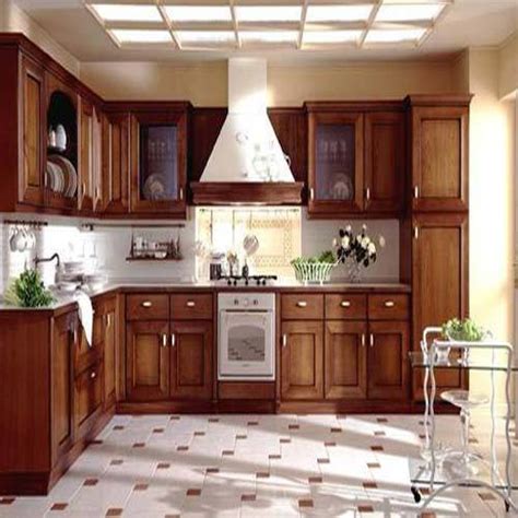 Polyurethane, handle less cabinets, laminate + more. PVC Kitchen Cabinet at Rs 500/square feet(s) | Industrial ...