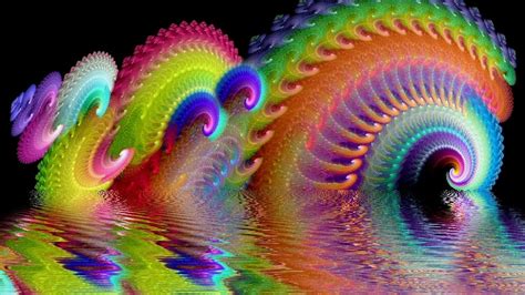 Colorful Swirl Design Art Background Hd Trippy Wallpapers Hd