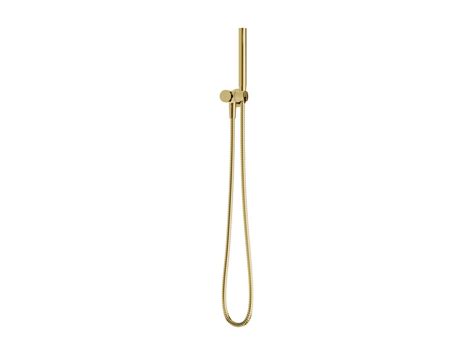 Milli Mood Edit Microphone Hand Shower With Swivel Bracket Pvd Brushed Gold 3 Star From Reece