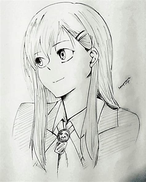 Anime Girl Drawing At Explore Collection Of Anime