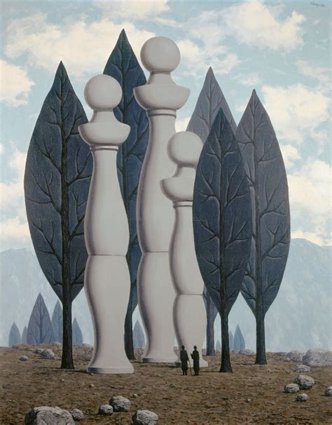 René Magritte Lart De La Conversation 1962 Collezione Privata