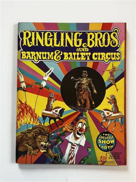 Ringling Bros Barnum Bailey Circus Souvenir Program Magazine