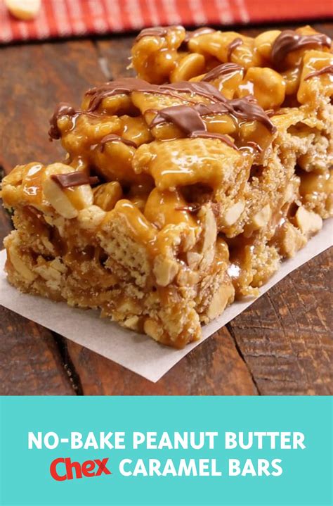 In a food processor, add walnuts and almonds, and pulse on low until they are roughly chopped.; No-Bake Peanut Butter Caramel Bars | Recipe | Baking ...