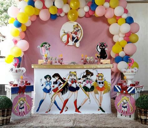 Pin By Bmca671 On Sailor Moon Sailor Moon Birthday Moon Party Ideas