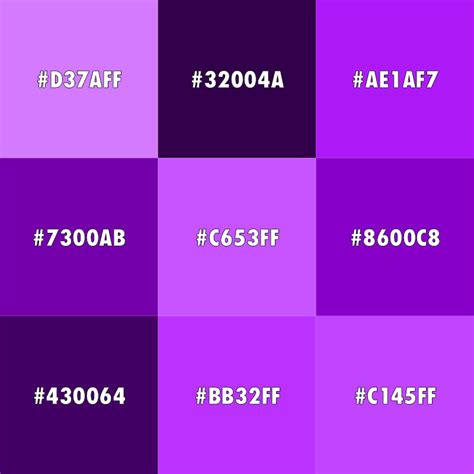 Different Shades Of Purple Background
