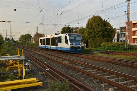 Als Rb 34 Kommt Der Rtb Triebwagen Vt 6005 Gen Dalheim Fahrend Dem