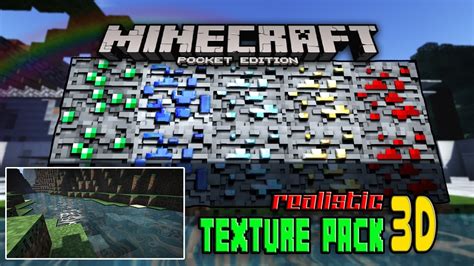 Minecraft Pe 3d Texture Pack Shaders Niomthai