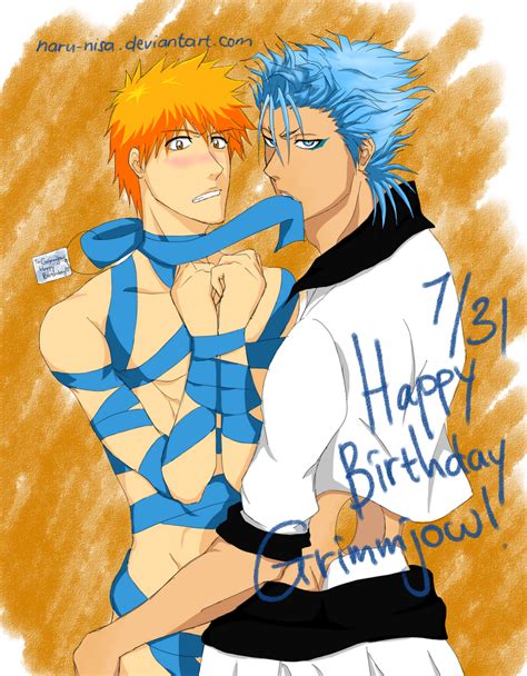 731 Present For Grimmjow By Naru Nisa On Deviantart