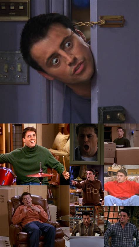 Joey Tribbiani Doing The Creepy Eye Thing That I ️ About Him Joey Friends Friends Cast