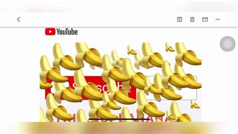 1000 Bananas Youtube