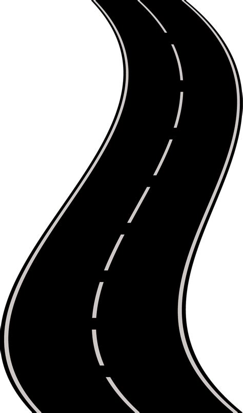 Download Road Highway Animation Animated Curvy Road Clipart Png