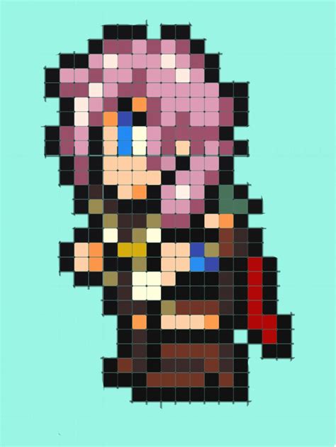 Lightning Small Pixel Art Mario Characters Art