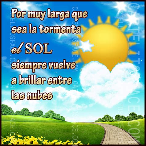 El Sol Siempre Vuelve A Brillar Tarjetitas Para Compartir