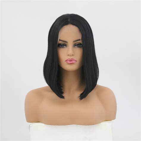 Charisma 10inch Bob Synthetic Short Hair Lace Front Wigs Glueless Heat