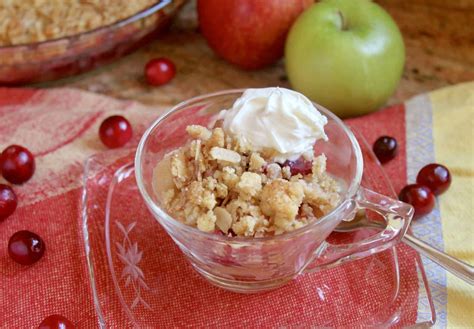 Apple Cranberry Crisp Easy And Delicious Christina S Cucina