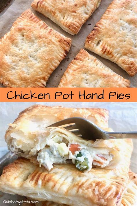Chicken Pot Hand Pies Are The Perfect On The Go Treat Youll Love How Easy They Come Together