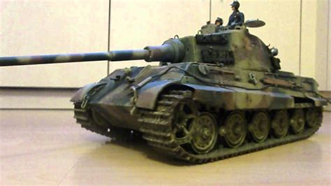 Scale Tamiya King Tiger Tank Rc Youtube