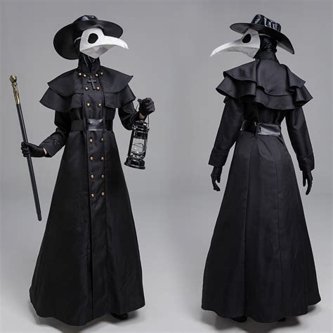 Halloween Plague Doctor Volledige Set Kostuums Plauge Doctor Etsy