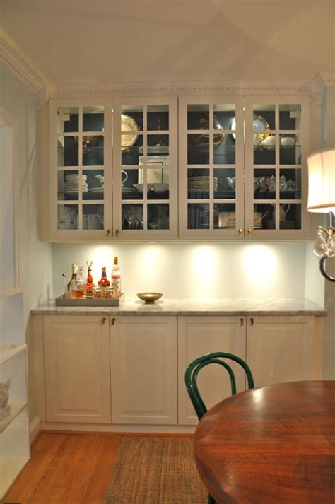 China display cabinets for dining room and kitchen. built in china cabinet | Dream Home | Pinterest