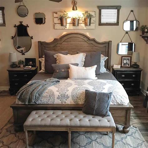 Country Style Bedroom Decorating Ideas Bedroom Rustic Style Charming