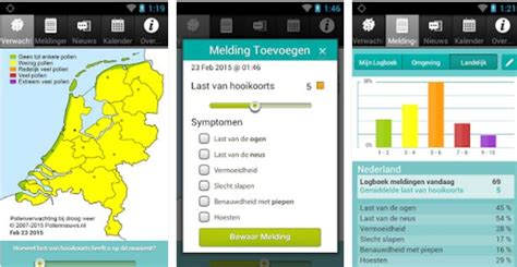 Dan kunnen het voorjaar en de zomer. Hooikoorts kalender 2017 + handige hooikoorts app ...