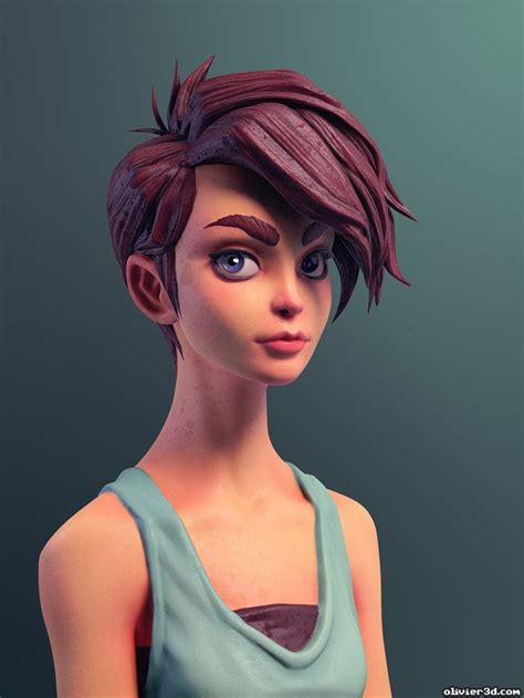 3d Character Character Illustration Female Character Design