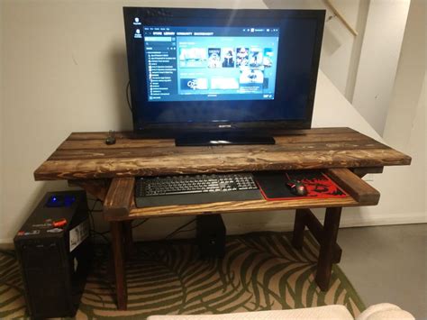 I Built My First Battlestation Desk For 40 This Weekend Battlestations