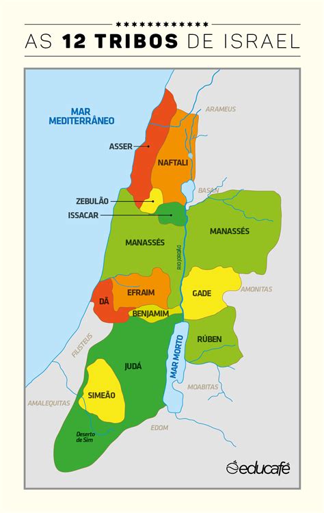 File 12 Tribus De Israel Svg Map Bible Mapping Bible