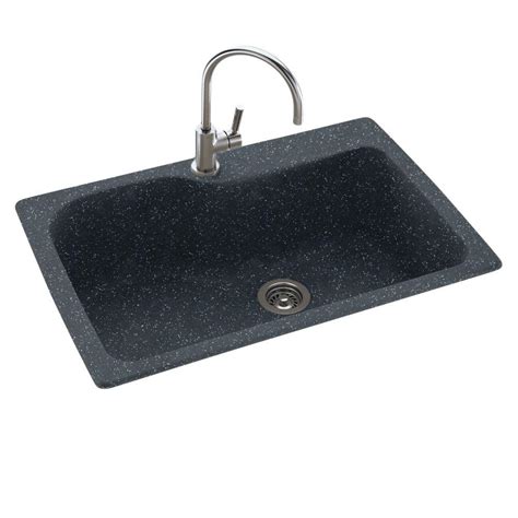 Made from highly durable sus304 stainless steel sinks, symbolsink's single bowl undermount sinks selections consists of both large and small bowls. Swan Drop-In/Undermount Composite 33 in. 1-Hole Single ...