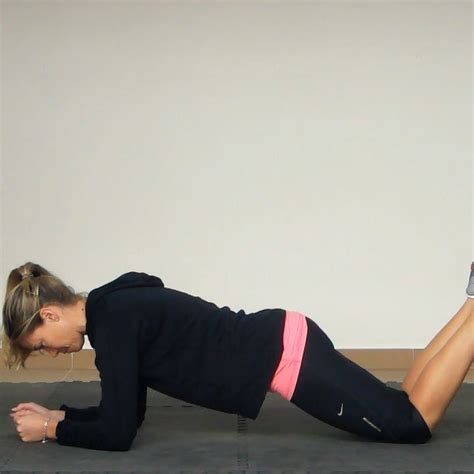 Front Plank Kneeling Exercise Golf Loopy Play Your Golf Like A